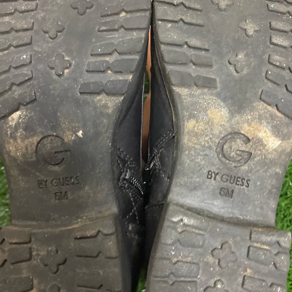 Guess  leather combat boots for women - Picture 4 of 5